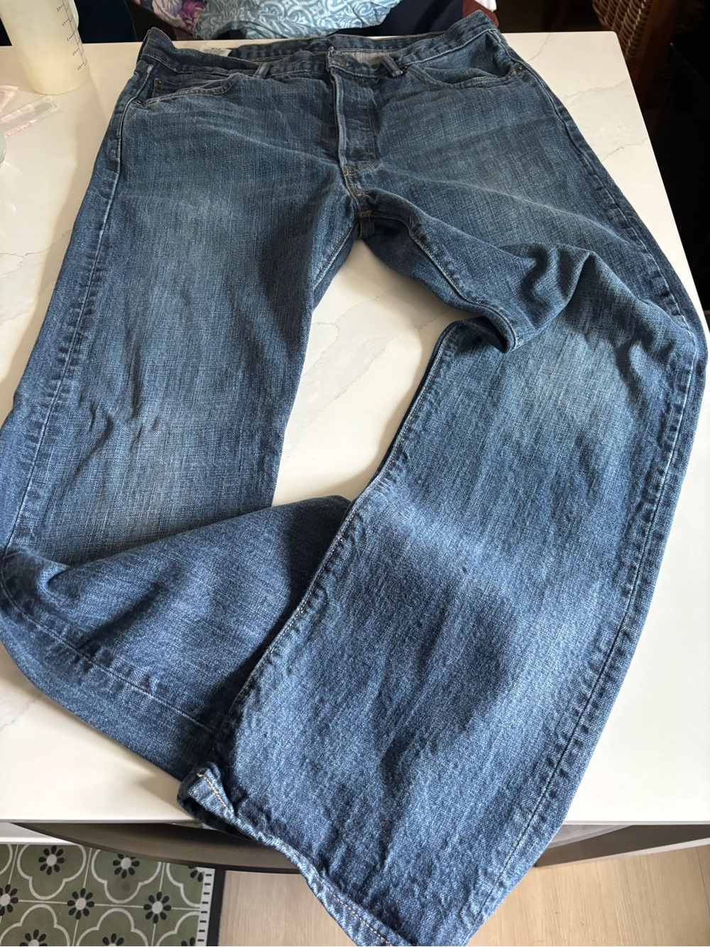 Vintage made in Haiti Levi's Relaxed Fit button fly Denim Jeans